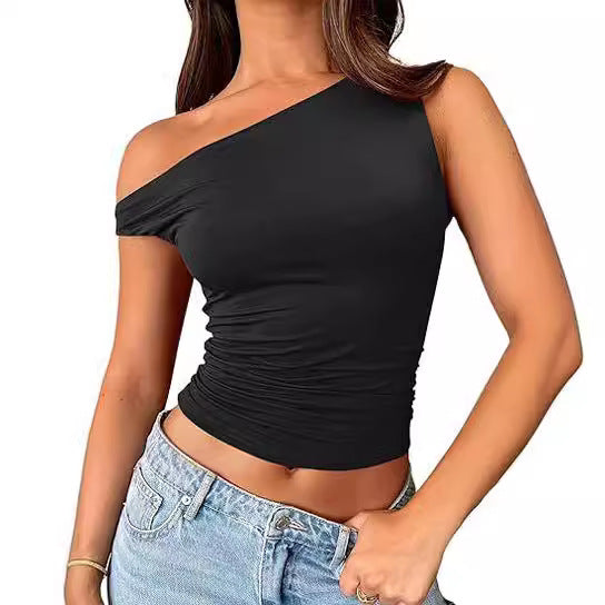 Off-shoulder Tank Top