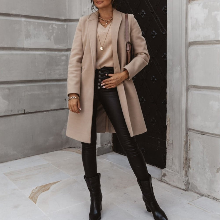 Winter Oversized Wool Bomber