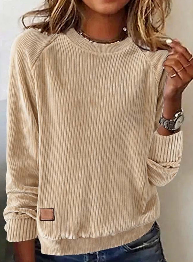 Stylish Slit Loose-fitting Top