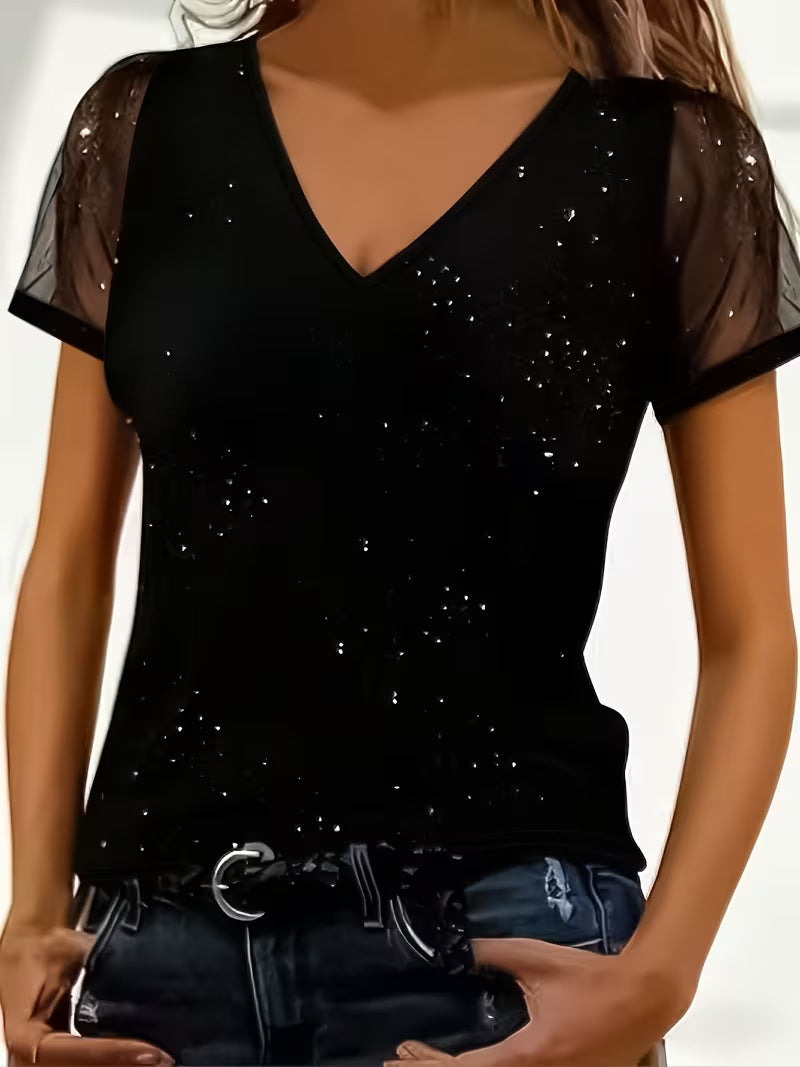 V-Neck Casual Tee