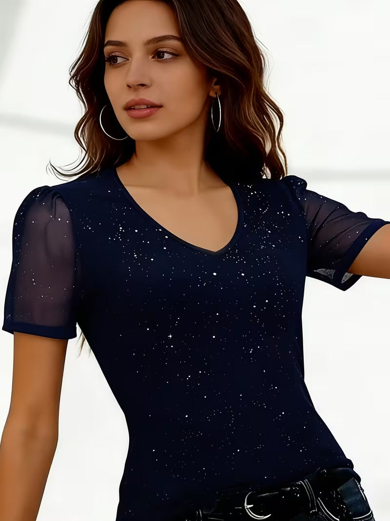 V-Neck Casual Tee