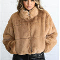 Woman's Sleek Thermal Zip Jacket