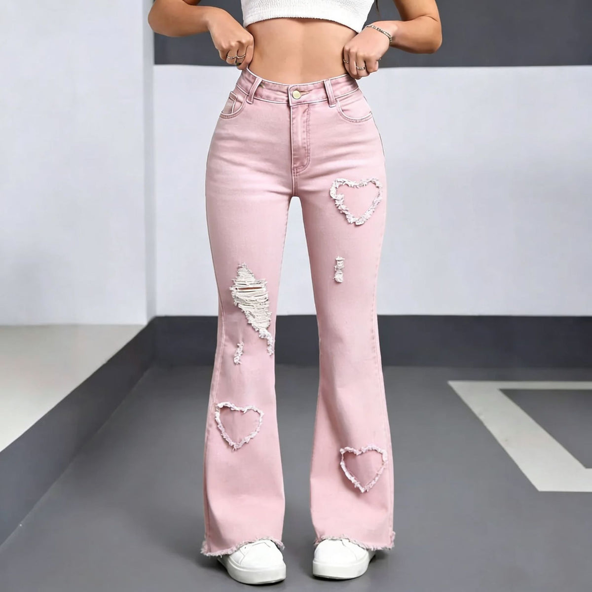 Stylish Casual Denim Jeans For Women