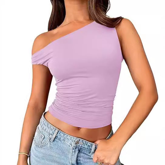 Off-shoulder Tank Top