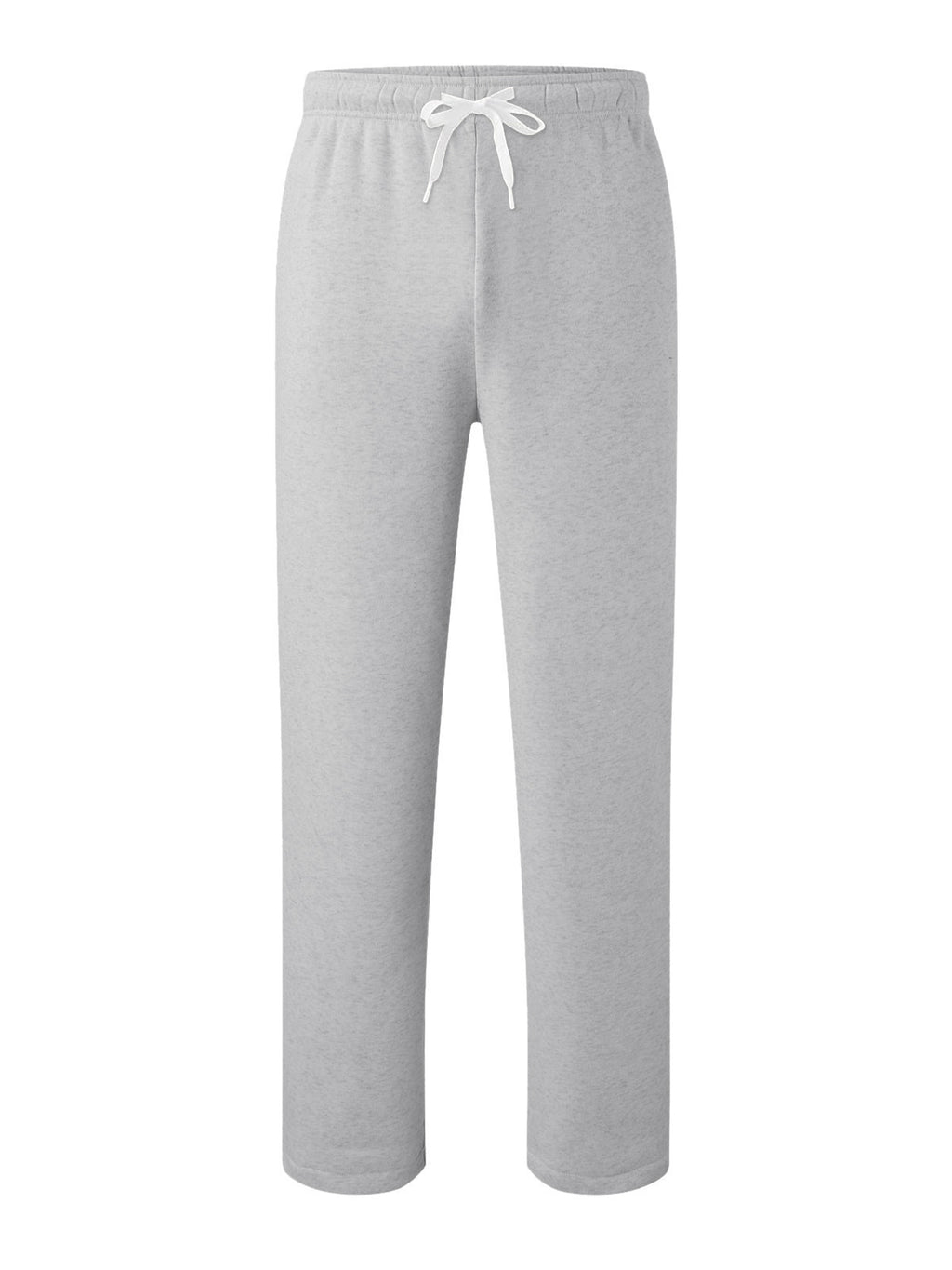 Fleece-Lined Casual Straight Leg Pants